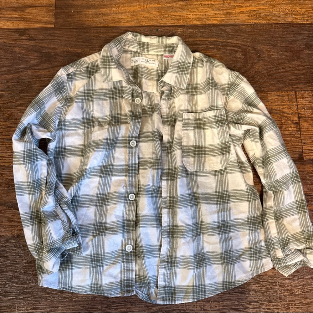 Kids Zara button down shirt